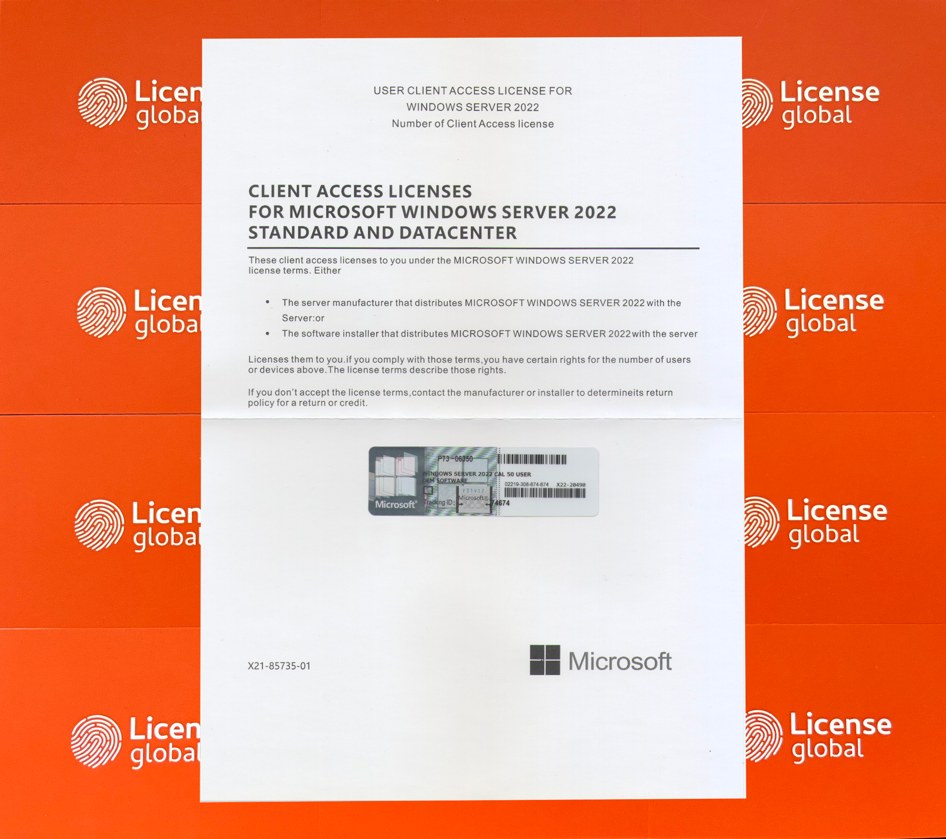 Windows Server 2022 50-Benutzer-CAL