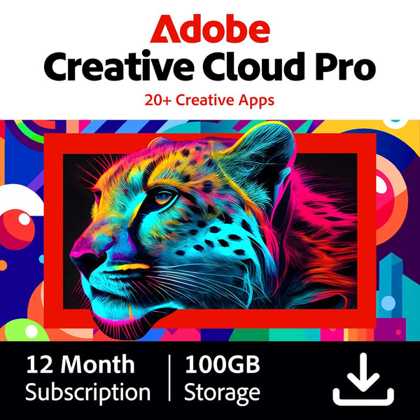 Adobe Creative Cloud 1 Jahr PC/Mac