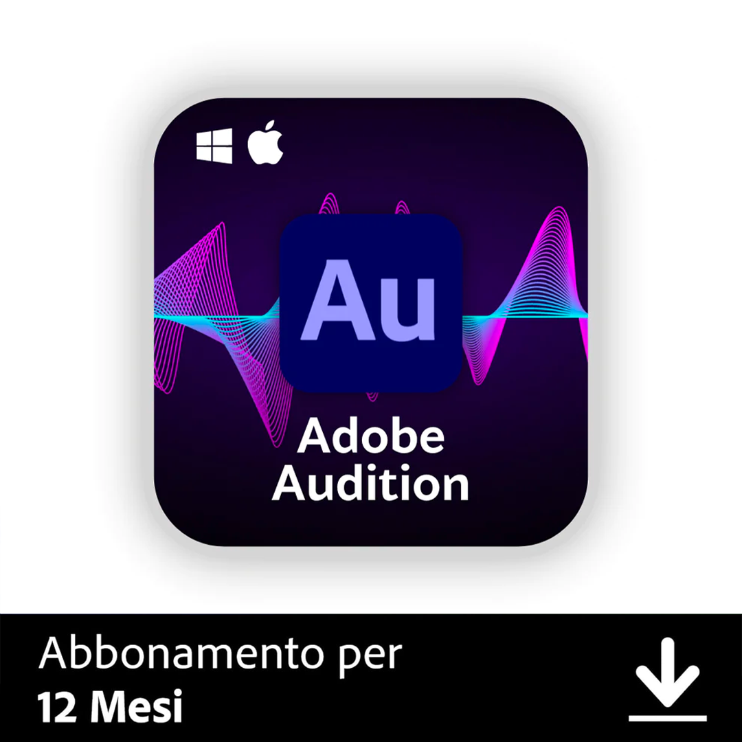 Adobe Audition 1 Jahr PC/Mac