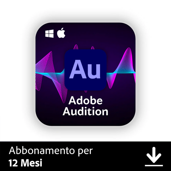 Adobe Audition 1 Jahr PC/Mac