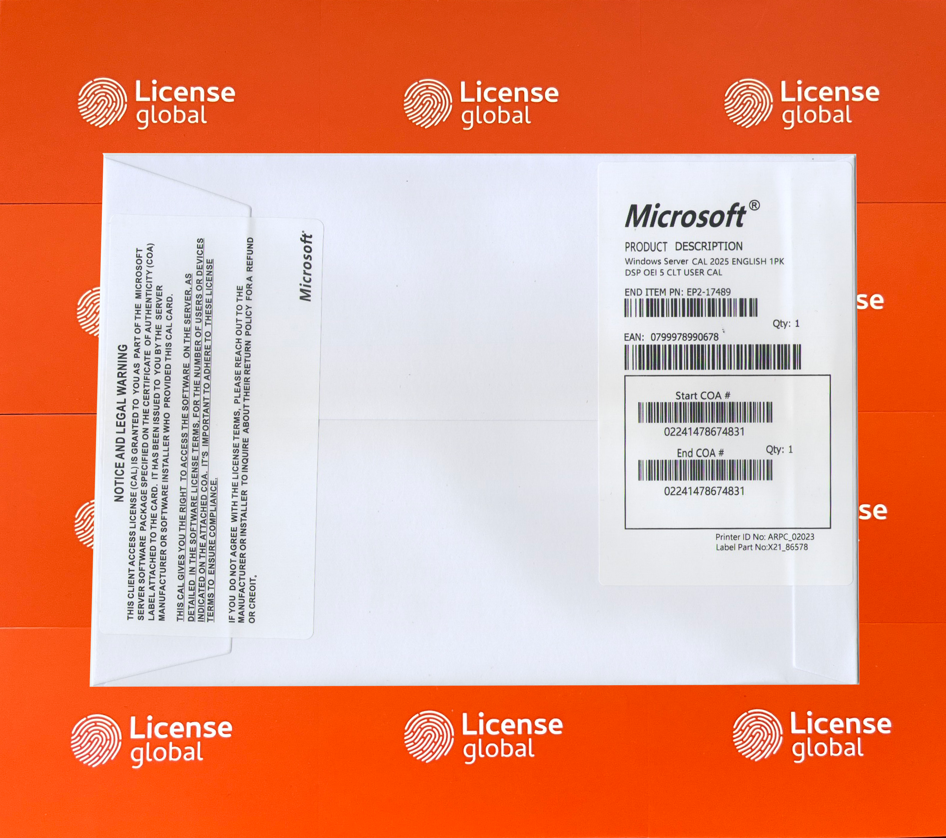 Windows Server 2025 5-Benutzer-CAL