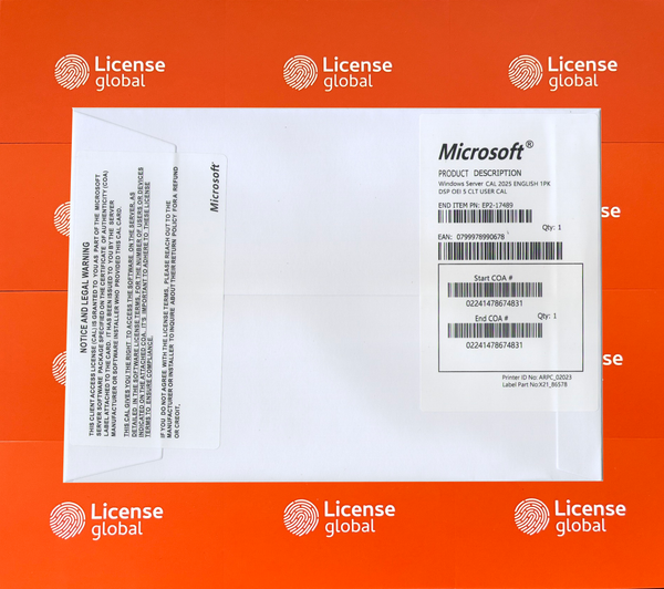 Windows Server 2025 5-Benutzer-CAL