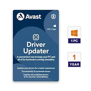 Avast Security Driver Updater 1 PC 1 Jahr