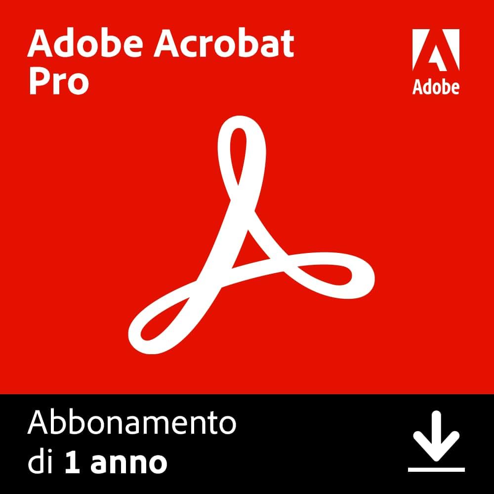 Adobe Acrobat Pro 2024 (1 Jahr) PC/Mac