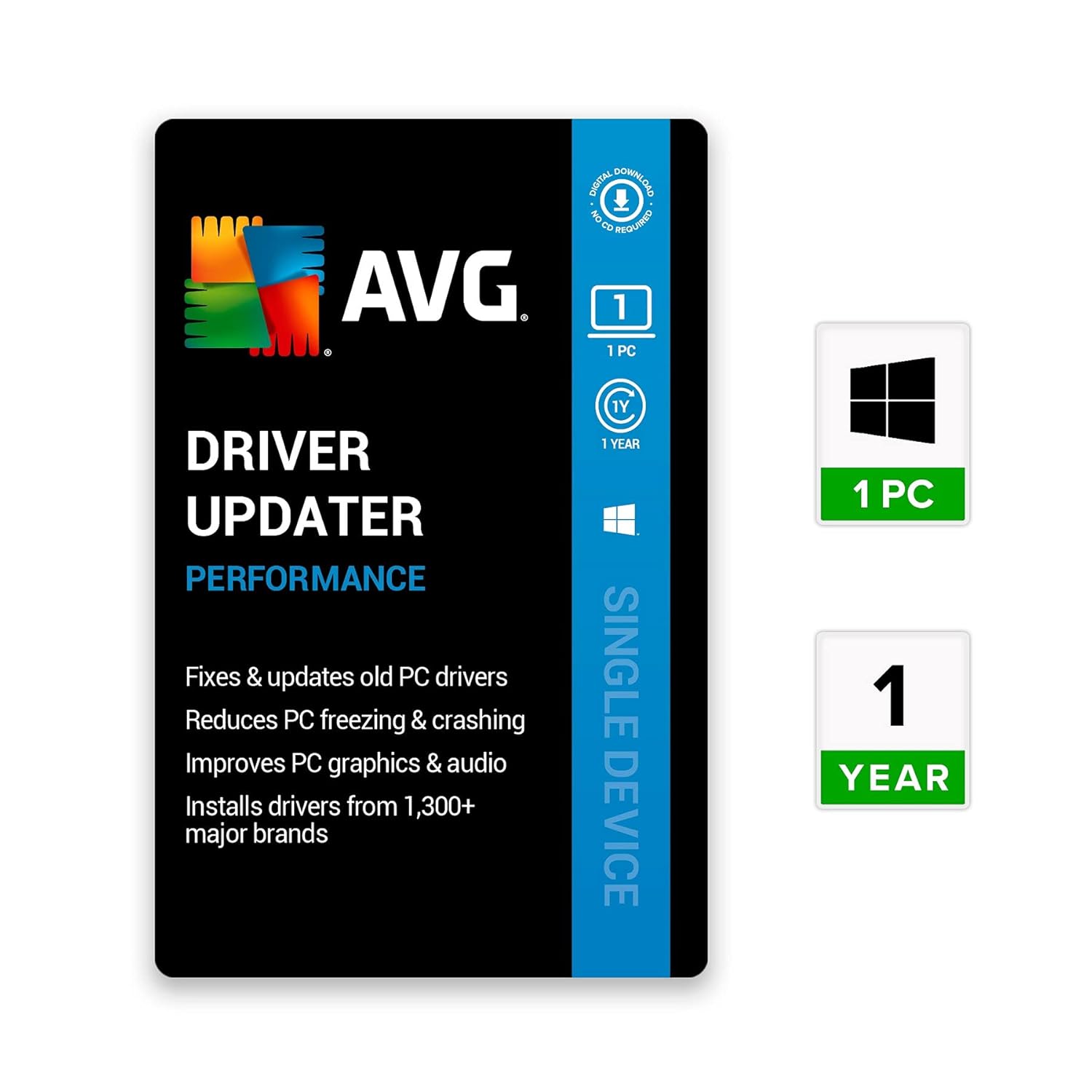 AVG Driver Updater 1 PC 1 Jahr
