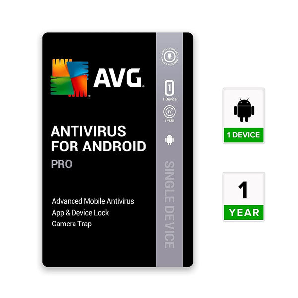 AVG AntiVirus Pro für Android, 1 Gerät, 1 Jahr