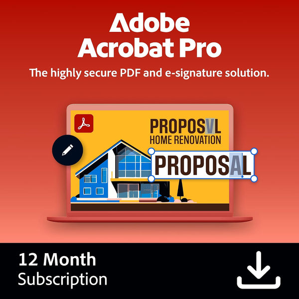 Adobe Acrobat Pro 2024 (1 Jahr) PC/Mac