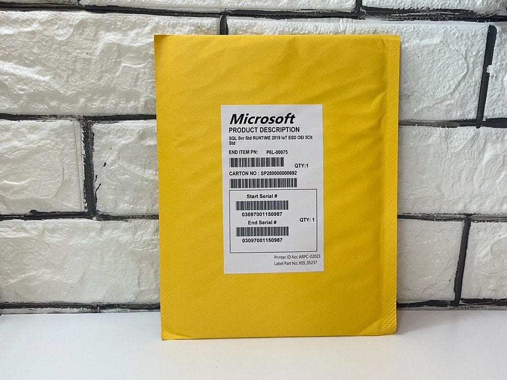 Windows Server SQL 2019 Standard Box