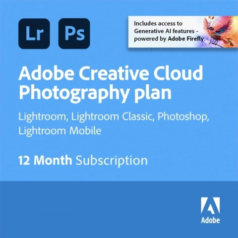 Adobe Photography 1 Jahr PC/Mac 