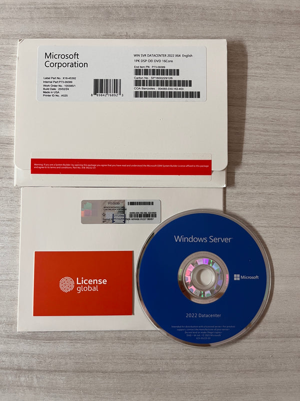 Windows Server 2022 Datacenter Box