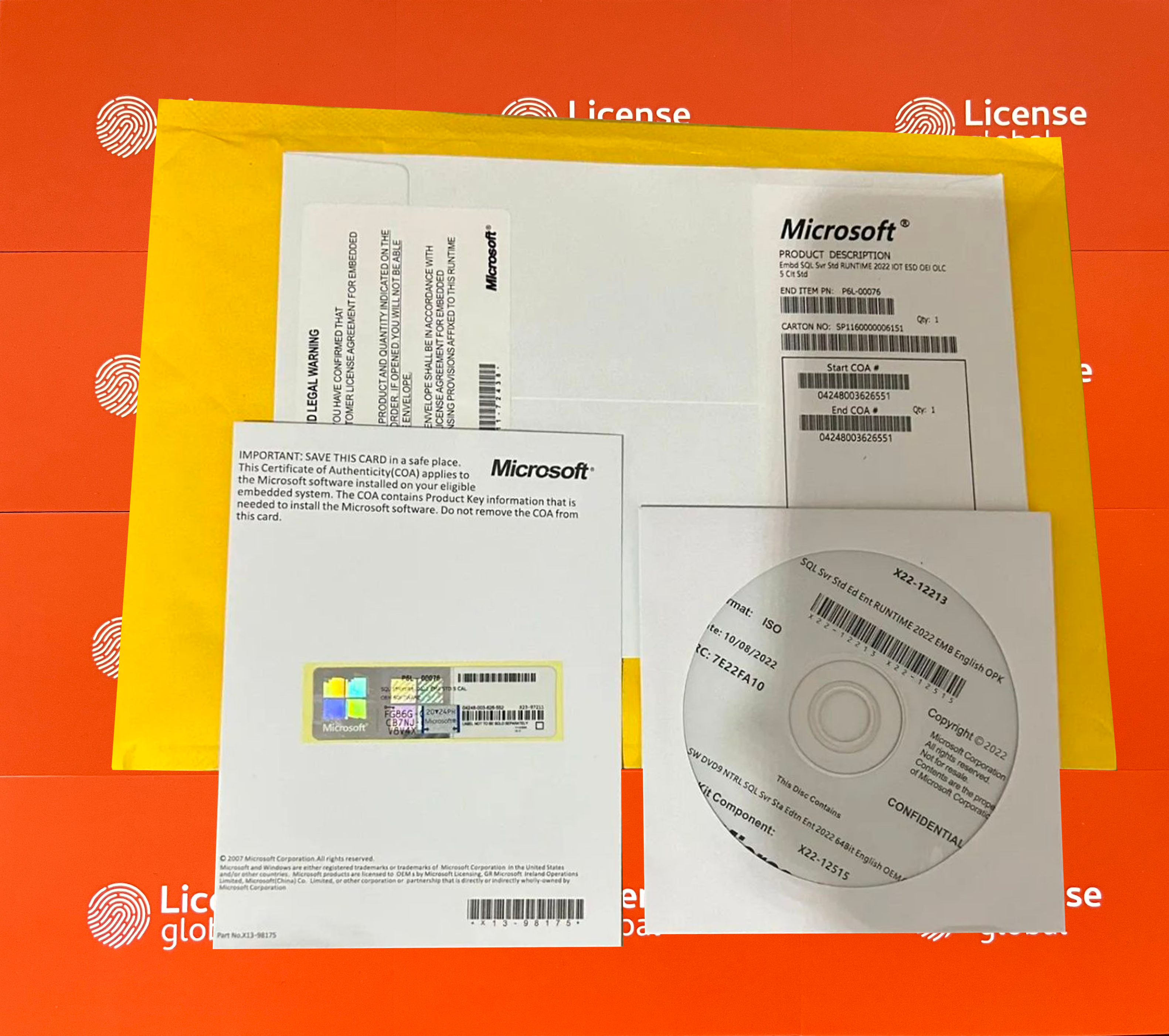 Windows Server SQL 2022 Standard Box