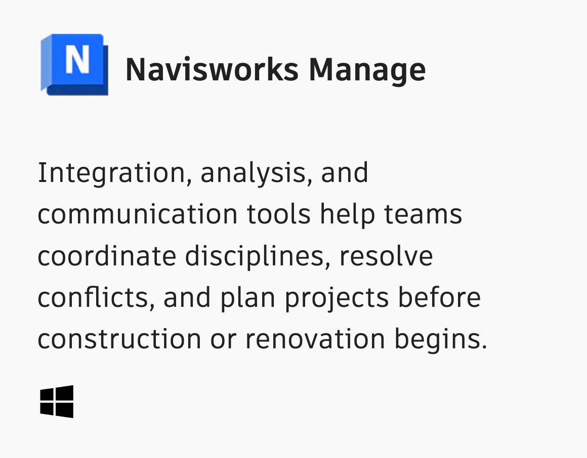 Autodesk Einzelanwendungen 1 PC 1 Jahr - Bildungslizenz