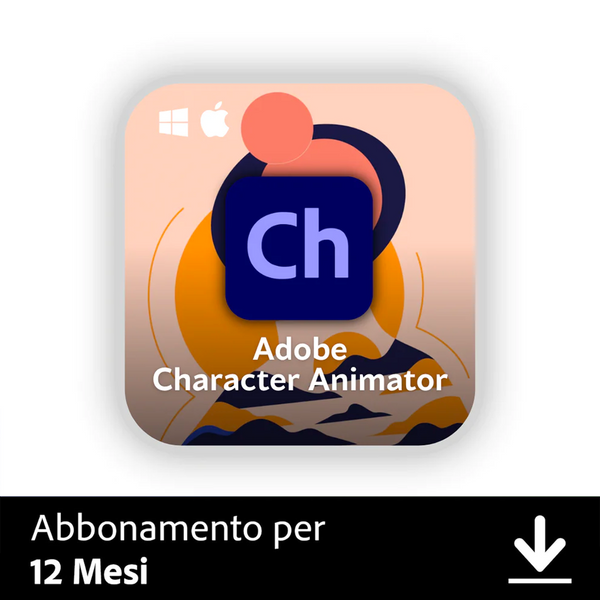 Adobe Character Animator 1 Jahr PC/Mac