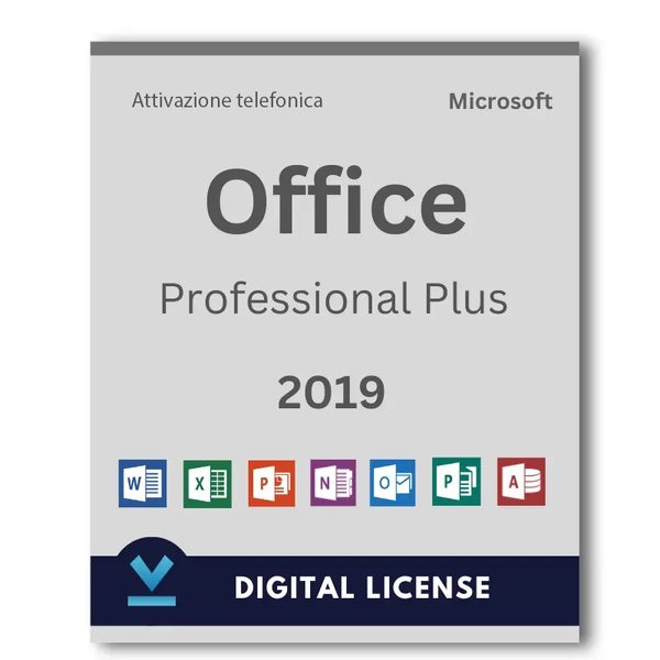 Microsoft Office 2019 Professional Plus (Telefonische Aktivierung) (Windows)