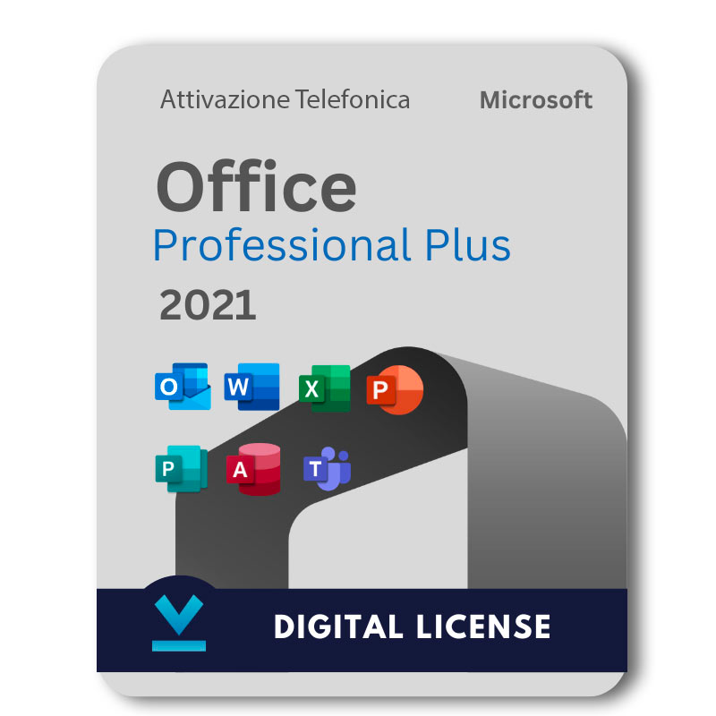 Microsoft Office 2021 Professional Plus (Telefonische Aktivierung) (Windows)