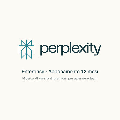 Perplexity Enterprise - Abbonamento AI 12 mesi per aziende e team