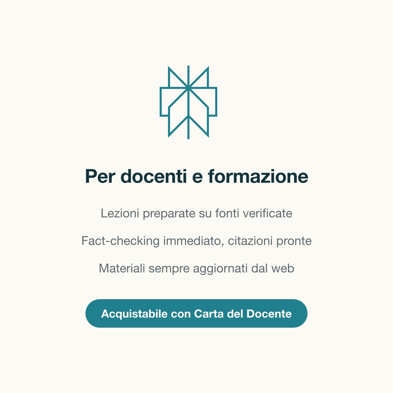 Perplexity Pro per docenti e formazione, acquistabile con Carta del Docente